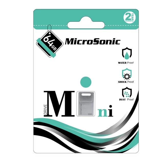 فلش مموری میکروسونیک مدل mini drive ظرفیت 64 گیگابایت