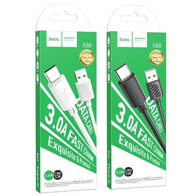 کابل هوکو X88 TYPEC TO TYPEC 60W - 2880