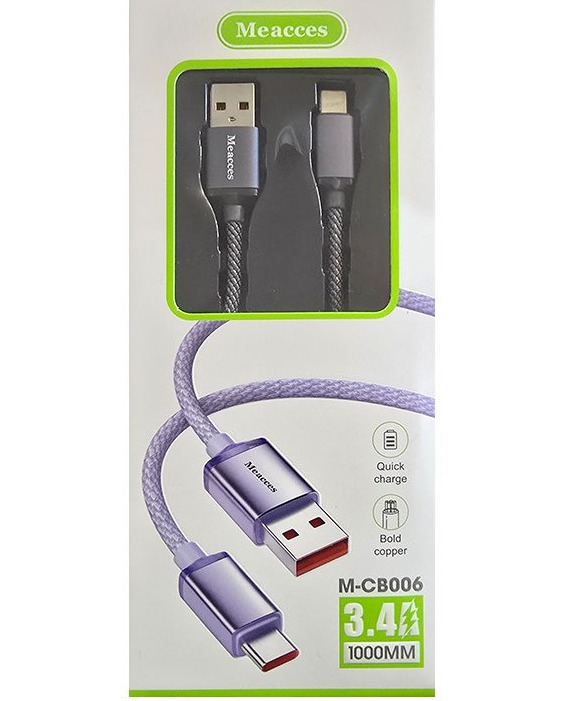 کابل MEACCES TYPEC CB006