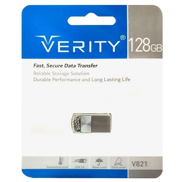 فلش مموری وریتی مدل V821 USB3.0 ظرفیت 128 گیگابایت
