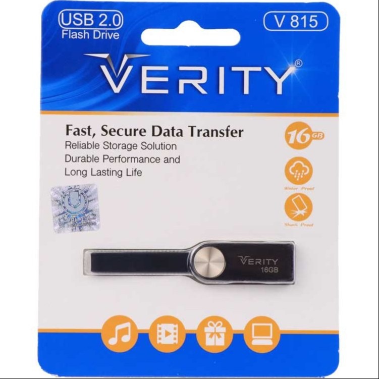 فلش مموری وریتی مدل V815 USB2.0 ظرفیت 16 گیگابایت