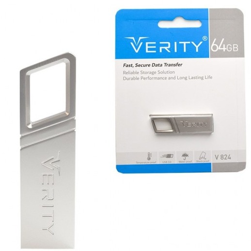 فلش مموری وریتی مدل V824 USB3.0 ظرفیت 64 گیگابایت