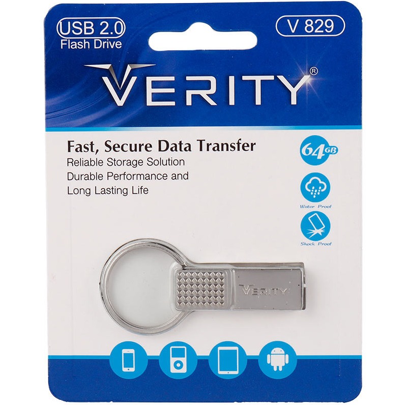 فلش 64G VERITY V829 USB2
