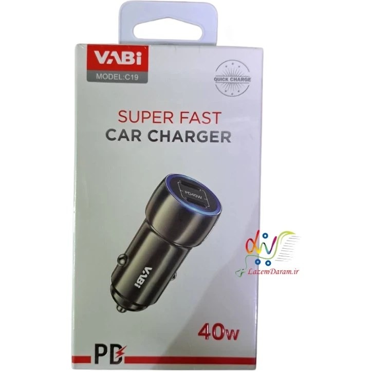 شارژر فندکی VABi مدل C19